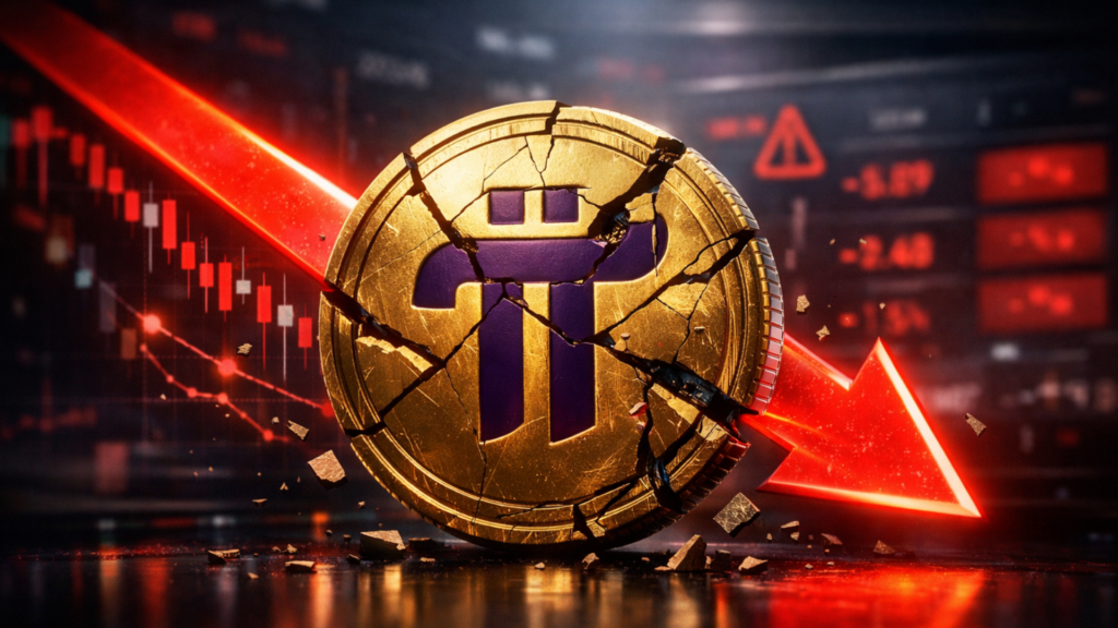 Top Reasons Pi Network Price Crashed to a Record Low This Week