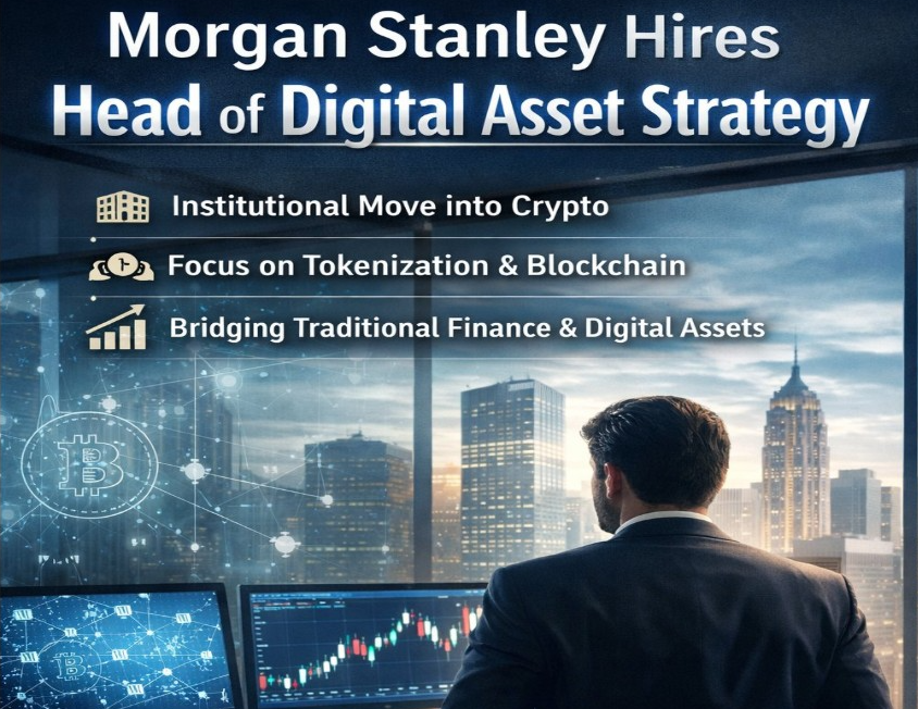 Amy Oldenburg dirigirá la estrategia de activos digitales de Morgan Stanley | Fuente: X
