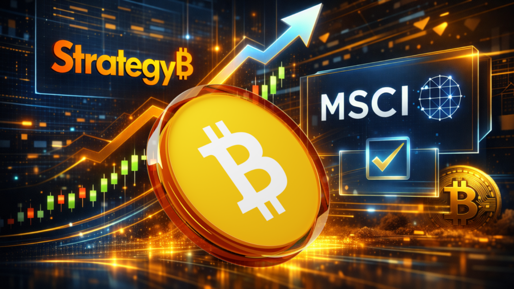 หุ้น MSTR พุ่งขึ้น 6.6% หลัง MSCI ให้การรับรองบริษัทบริหารจัดการเงินทุน Bitcoin