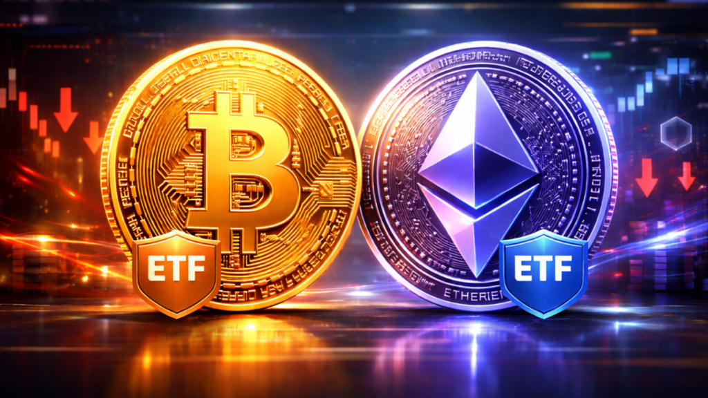 Bitcoin ETFs Shed $483M as Ethereum ETFs See $230M in Outflows