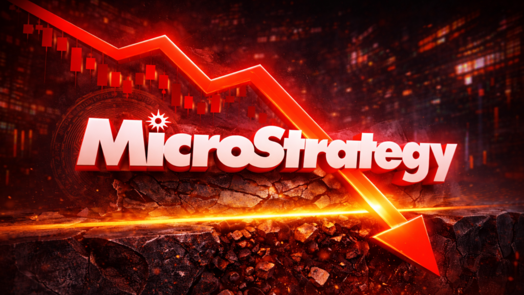 MSTR Stock Forecast as it Loses Key Support: Can it Hit $100?