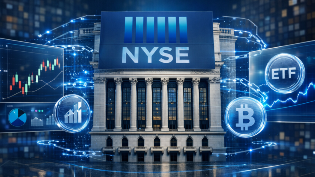 NYSE construit une plateforme blockchain pour les actions et les ETF tokenisés