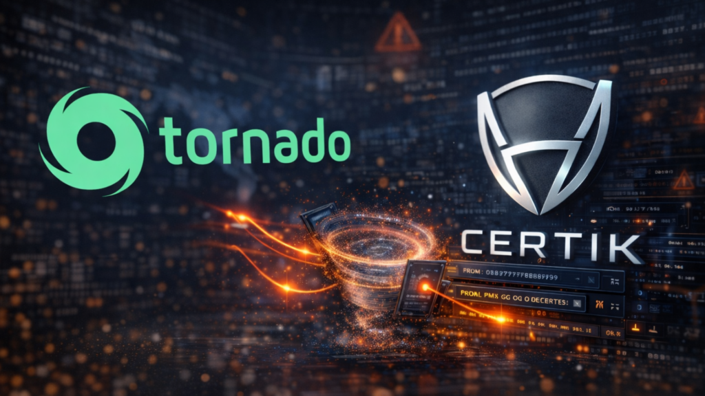 CertiK Links $63M Tornado Cash Deposits to $282M Wallet Hack