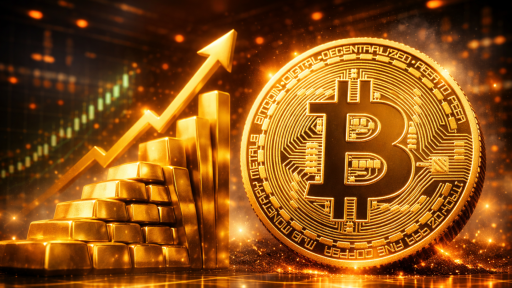 Gold Rally to $5,000 Threatens Bitcoin Price Upside Anytime Soon