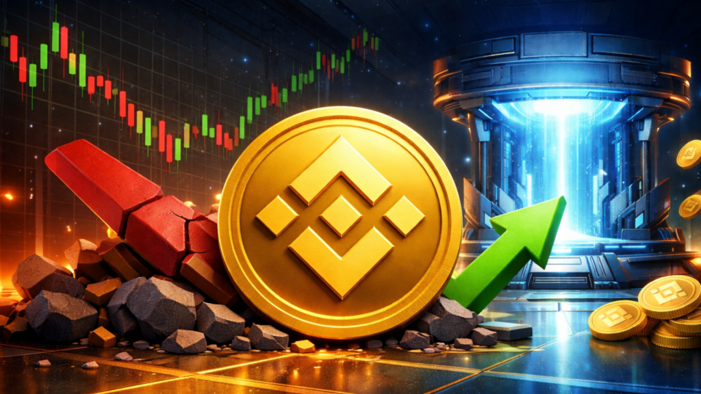 Binance Coin Preis bricht bärisches Muster vor Fermi Hard Fork auf