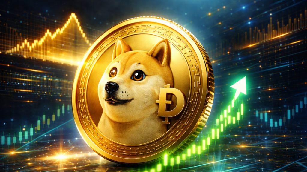 Dogecoin Price Eyes $0.50 Breakout After Gold Tops, Is the Next Rally Imminent?