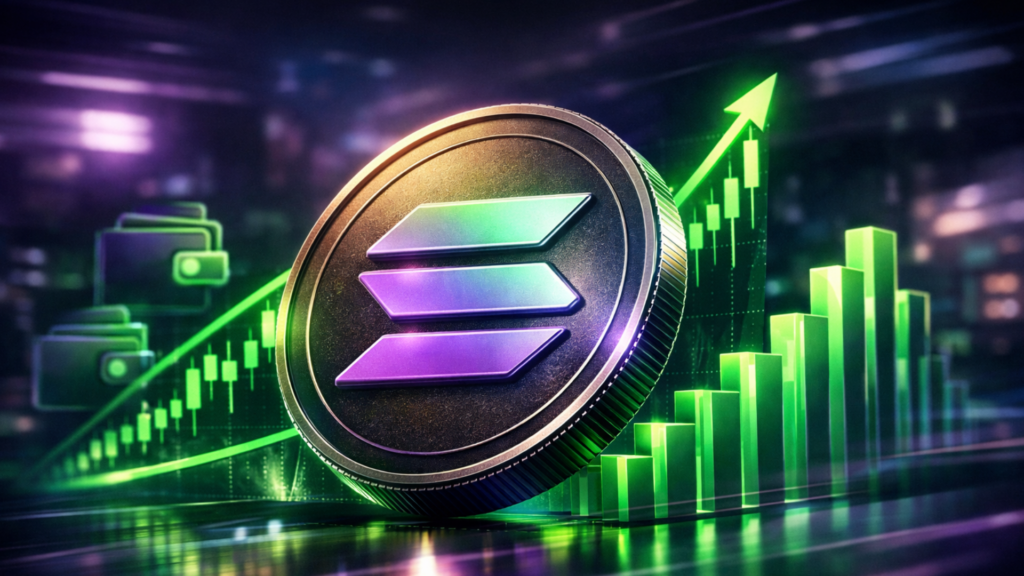 Solana Price Forms Bullish Pattern as Addresses & DEX Volume Spikes