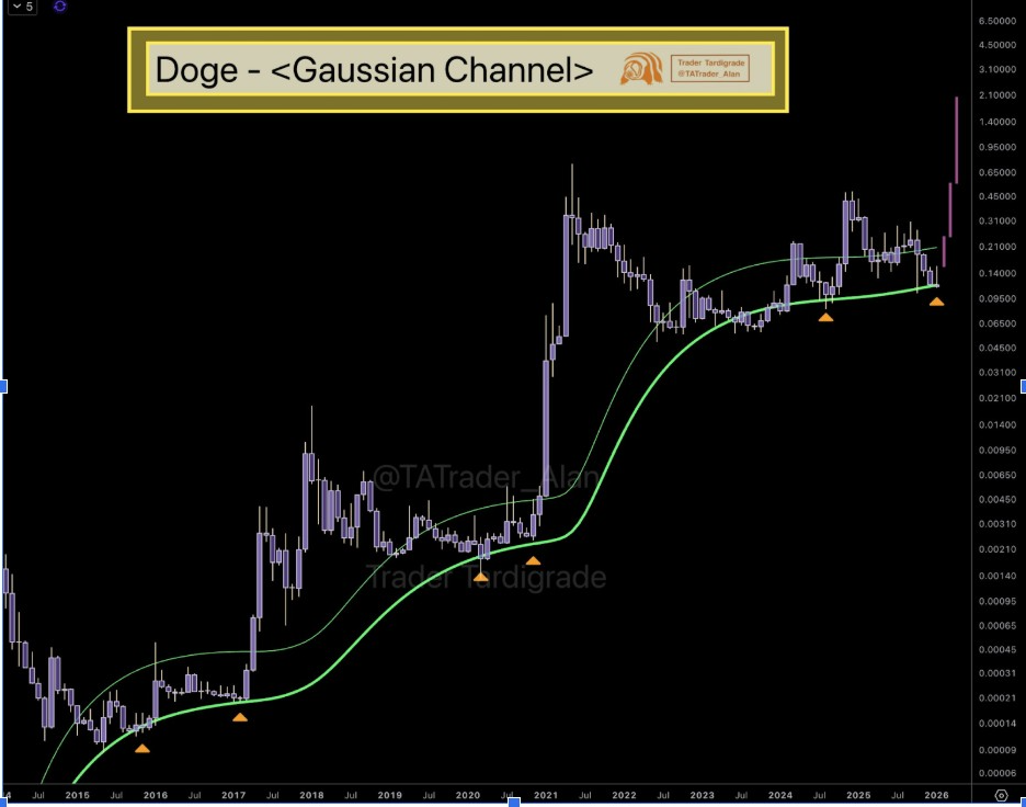 DOGE Gaussian Channel | Source: Tardigrade, X