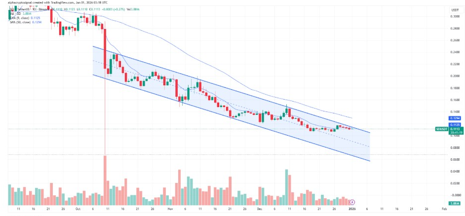 SEIUSDT 1D Chart | Source: Alpha Crypto, X