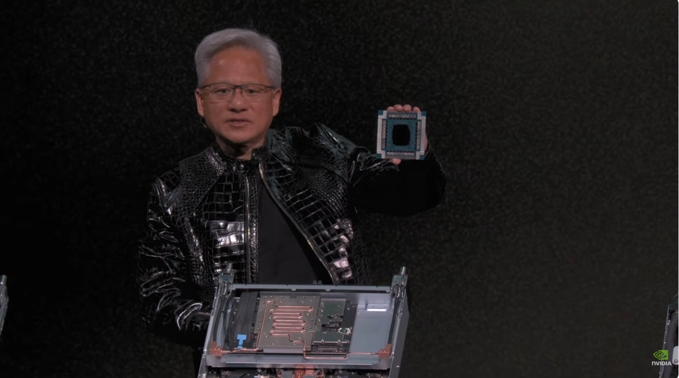 El CEO de Nvidia habla de IA y chips de nueva generación. Fuente: Nvidia 