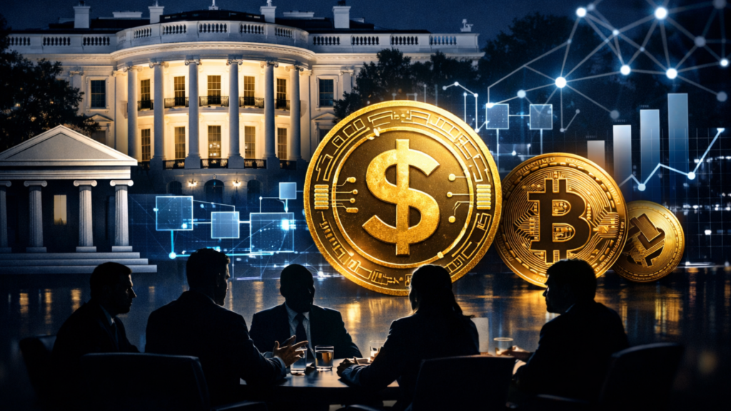 White House Hosts Banks, Crypto Talks to Resolve Stablecoin Deadlock