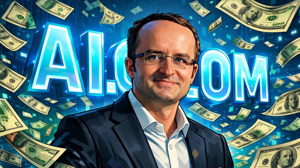 Генеральный директор Crypto.com заплатил $70 млн за AI.com в рекордной сделке с доменом