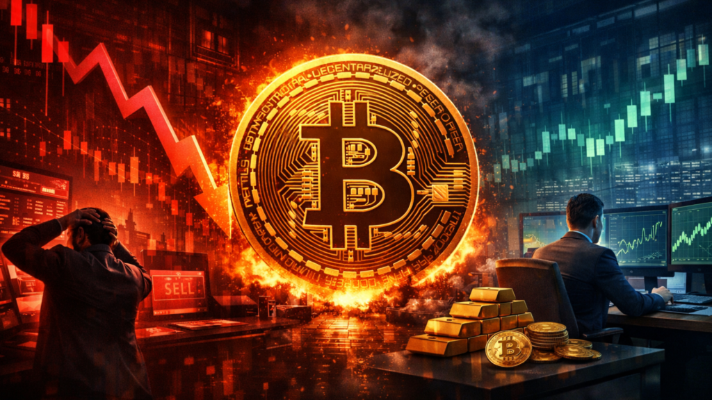 ราคา Bitcoin ร่วงลงอย่างหนักเนื่องจากความกลัวพุ่งสูง แต่ Metaplanet ยังคงซื้อต่อไป