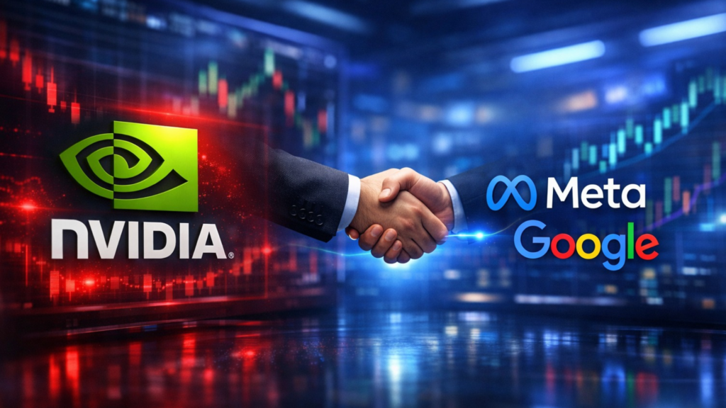 หุ้น Nvidia เสี่ยงต่อการขาดทุนหรือไม่ หลัง Meta บรรลุข้อตกลงครั้งสำคัญกับ Google?