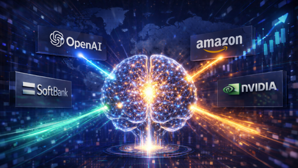 OpenAI erhält 110 Milliarden Dollar von SoftBank, Nvidia und Amazon: KI-Boom vorprogrammiert?