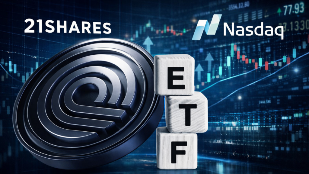 ETFs de criptomonedas: 21Shares presenta el ETF ONDO con cotización en el Nasdaq