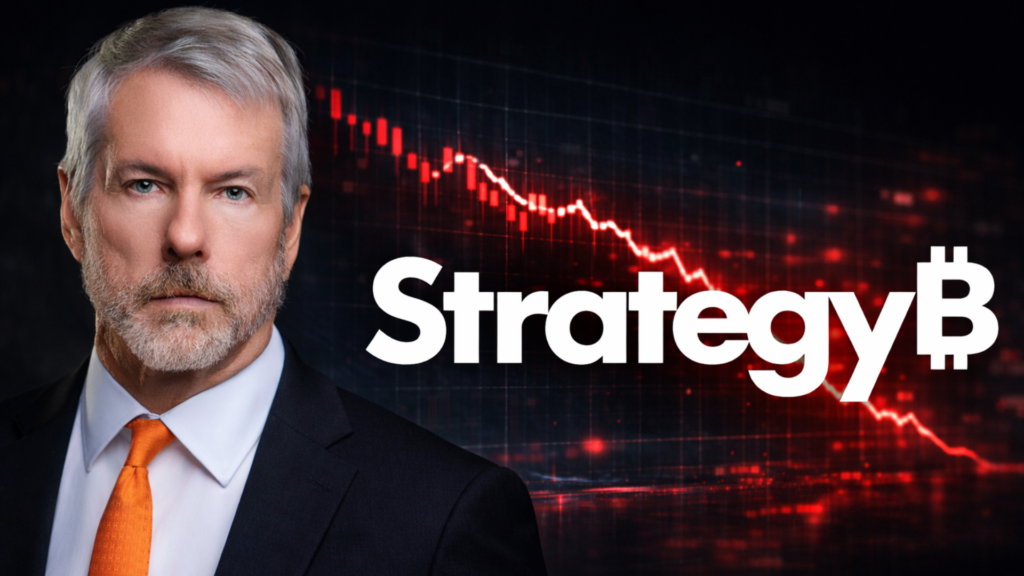 MSTR Stock Plunges as Bitcoin Risks Signal Steeper Crash