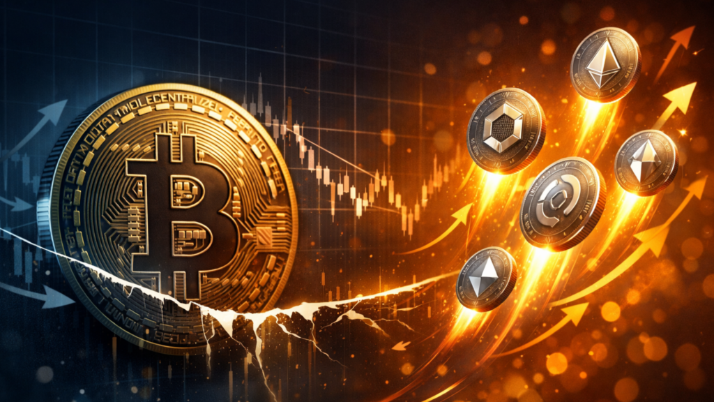 Altcoin Season Brewing as BTC Dominance Tests Key Breakdown Level?