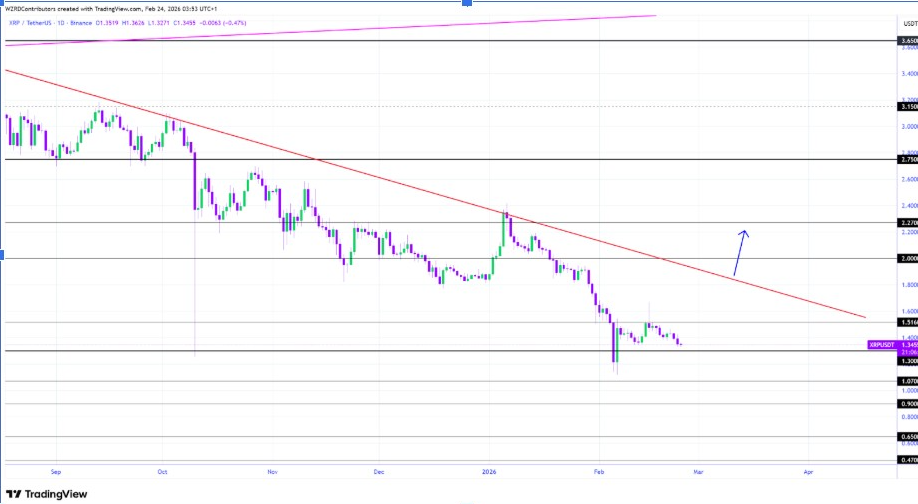 XRPUSD 1D CHART | <a href=