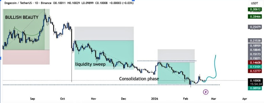 DOGEUSDT Daily Chart | Source: BitGuru, X