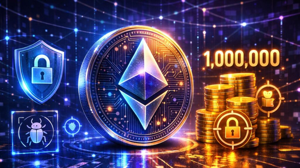 La Fondation Ethereum augmente le montant maximum des primes de bug à 1 million de dollars