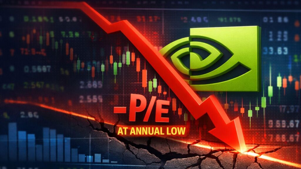NVIDIA Stock Price Loses Crucial Support as P/E Ratio Hits Annual Low