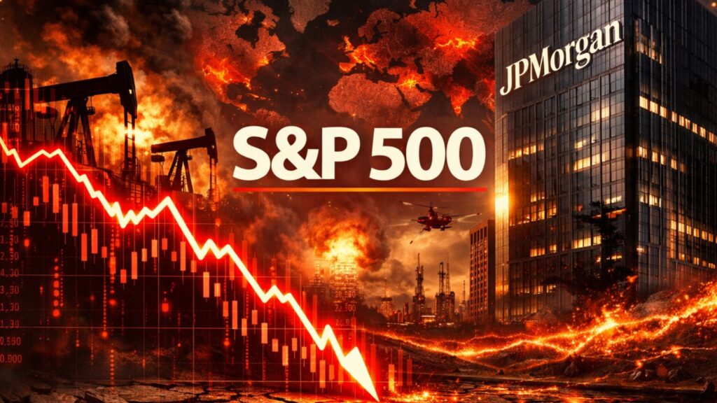 เจพีมอร์แกนปรับลดคาดการณ์ดัชนี S&P 500 ณ สิ้นปี เหลือ 7,200 จุด โดยอ้างถึงความวุ่นวายทางการเมืองระหว่างประเทศเกี่ยวกับราคาน้ำมัน