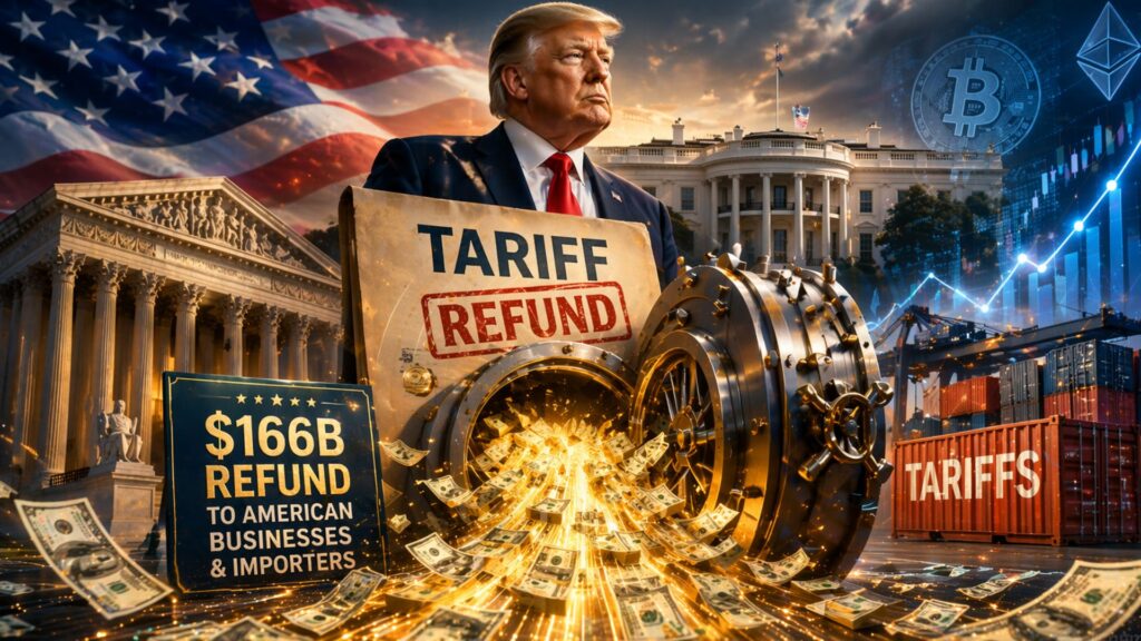 Trump Administration Unveils $166B Refund In Tariffs After Supreme Court Decision