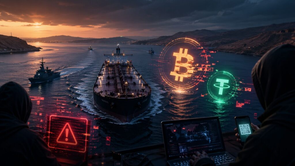 Мошенники нацеливают корабли в Ормузском проливе на фальшивые BTC, USDT.