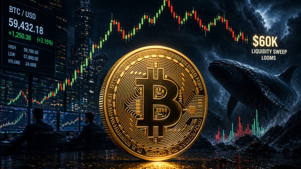 ราคา Bitcoin ใกล้ถึงจุดสูงสุดแล้วหรือยัง? การเทขายครั้งใหญ่ระดับ 60,000 ดอลลาร์กำลังจะเกิดขึ้น