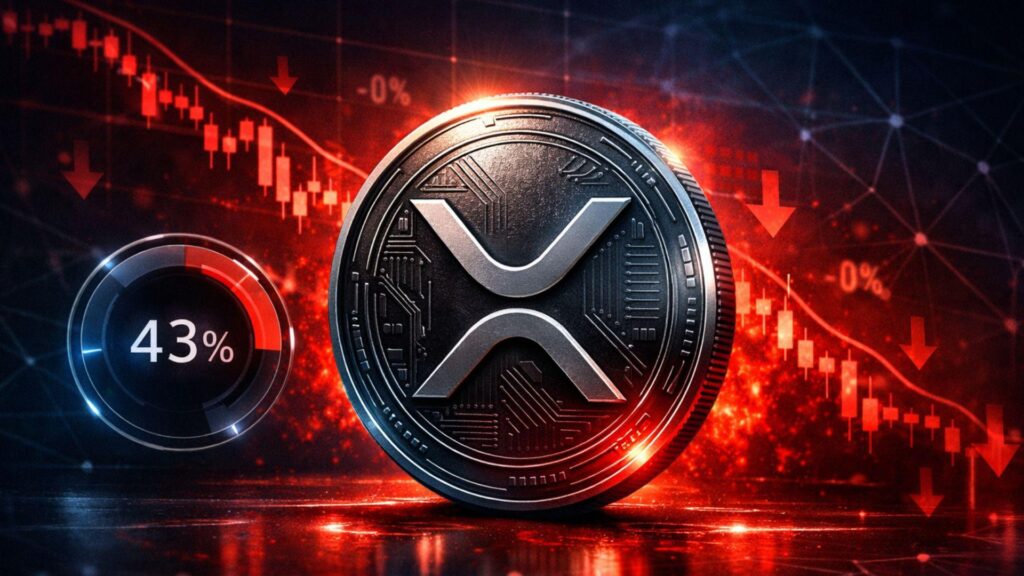 XRP News: Ripple Supply in Profit Falls to 43% as MVRV Signals Deep Losses