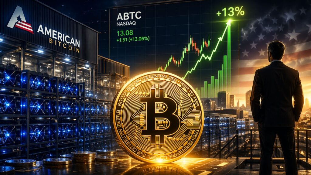 ABTC-Aktie springt um 13%, da American Bitcoin das Mining ausweitet