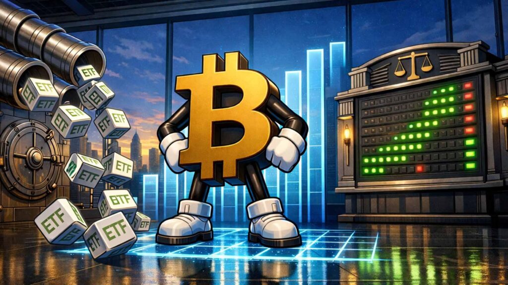 Bitcoin Price Prediction as ETF Inflows Rise, CLARITY Act Passing Odds Jump