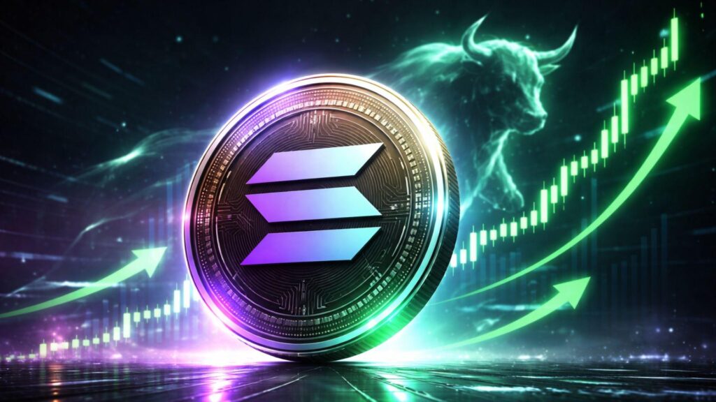 Las compras netas de criptomonedas de Solana aumentan bruscamente mientras los toros apuntan a los 87$.