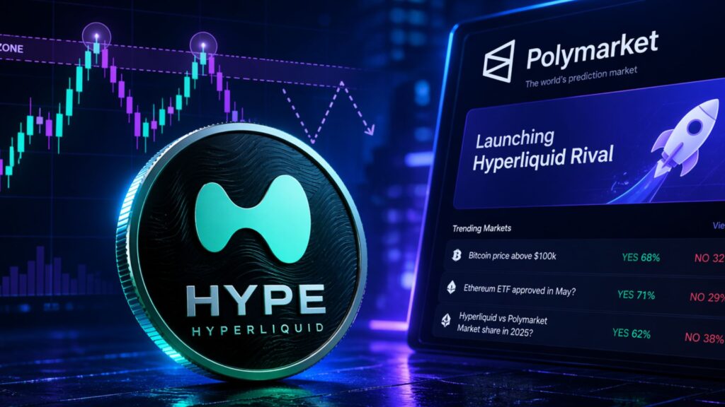 HYPE Price Flashes a Risky Pattern as Polymarket Moves to Launch Hyperliquid Rival