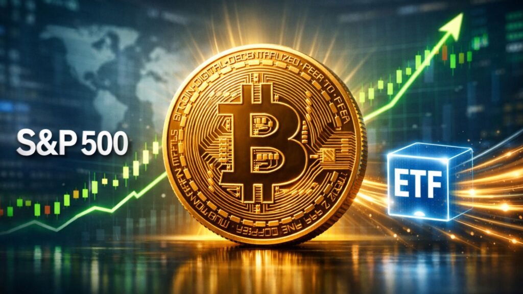 Индекс S&P 500 достиг ATH: последует ли за ним цена биткойна на фоне роста притока средств в ETF?