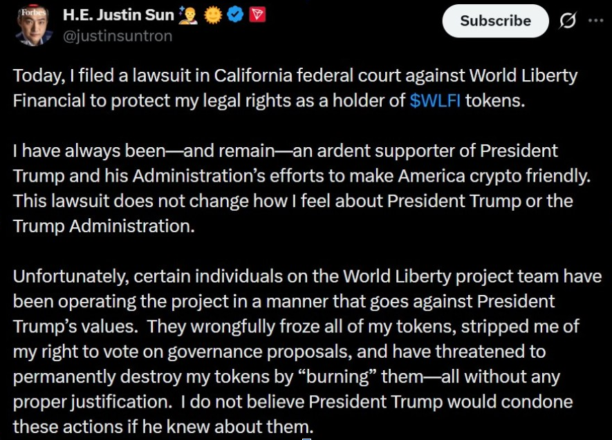 Justin Sun | Source: X