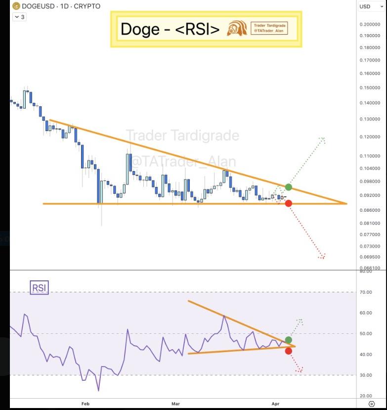 DOGE Daily Chart | Source: Tardigrade, X