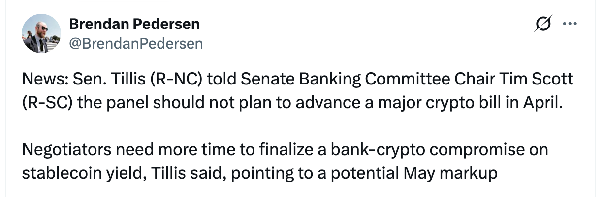 Thom Tillis statement | Source: X