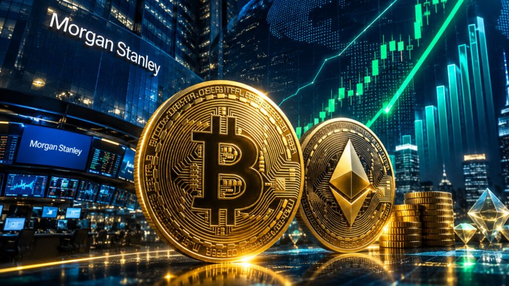 Crypto Prices Jump as $2 Trillion Morgan Stanley Debuts Cryptocurrency Trading