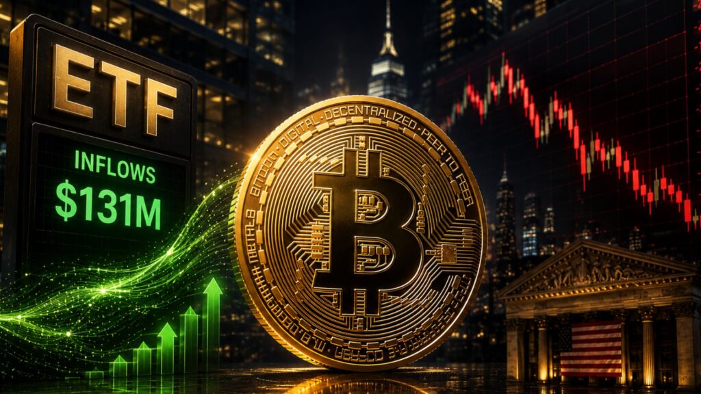 Bitcoin ETFs See $131M Inflows as BTC Struggles at $80K