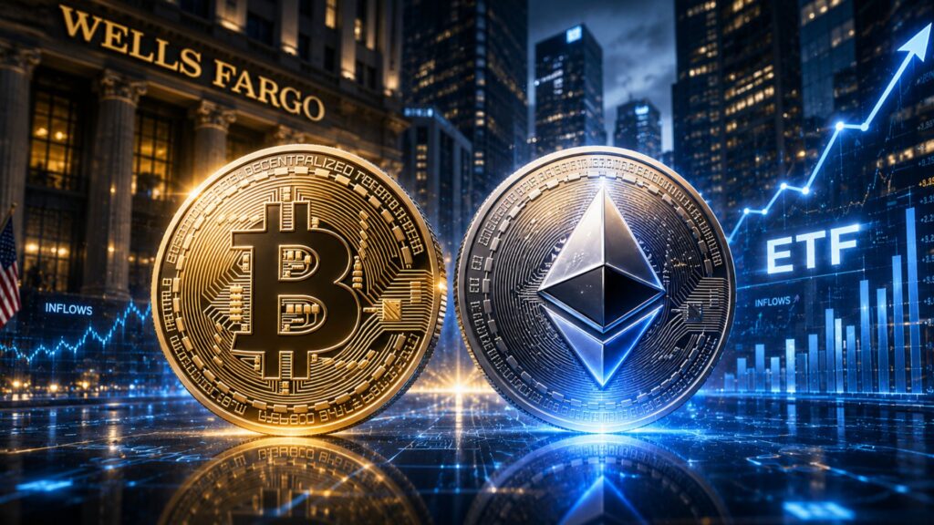 Wells Fargo Boosts Ethereum ETF Holdings as Bitcoin Bets Shift