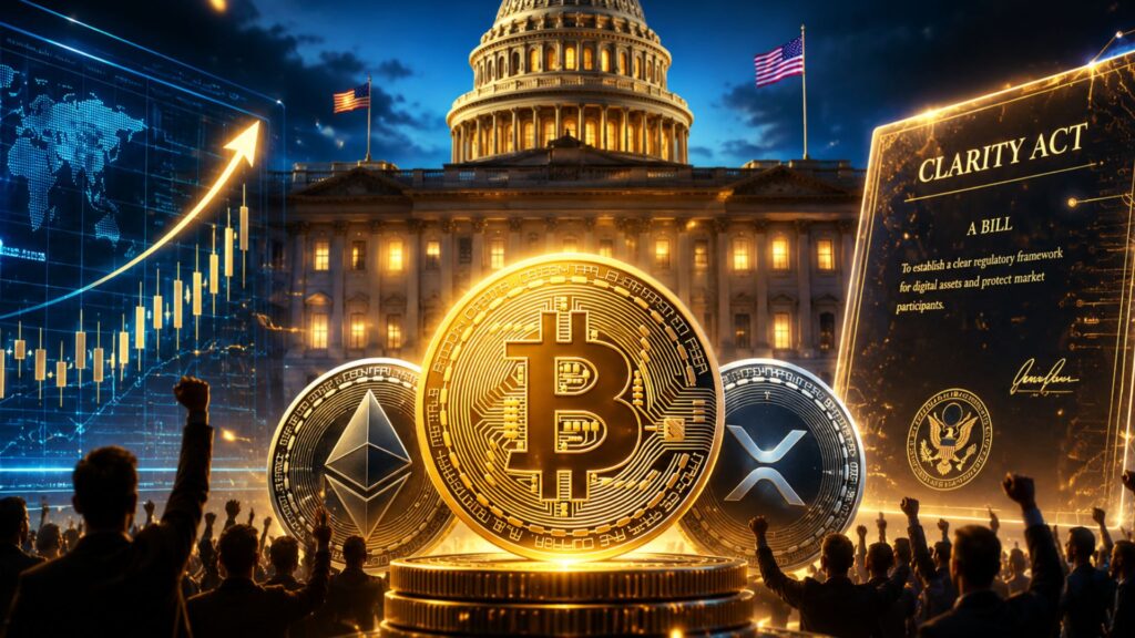 Crypto Community Celebrates as Senate Banking Committee Passes CLARITY Act