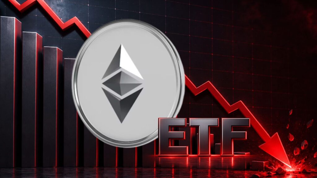 ราคา Ethereum ร่วงลง 2,000 ดอลลาร์ ท่ามกลางสัญญาณขาลงที่รุนแรง กองทุน ETF ของ Ethereum ก็ร่วงลงเช่นกัน