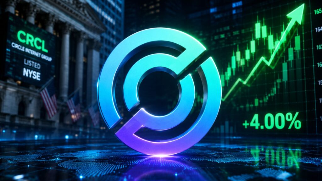 Акции CRCL подскочили на 4%, поскольку прибыль компании Circle за первый квартал выросла на 20% после привлечения 222 миллионов долларов