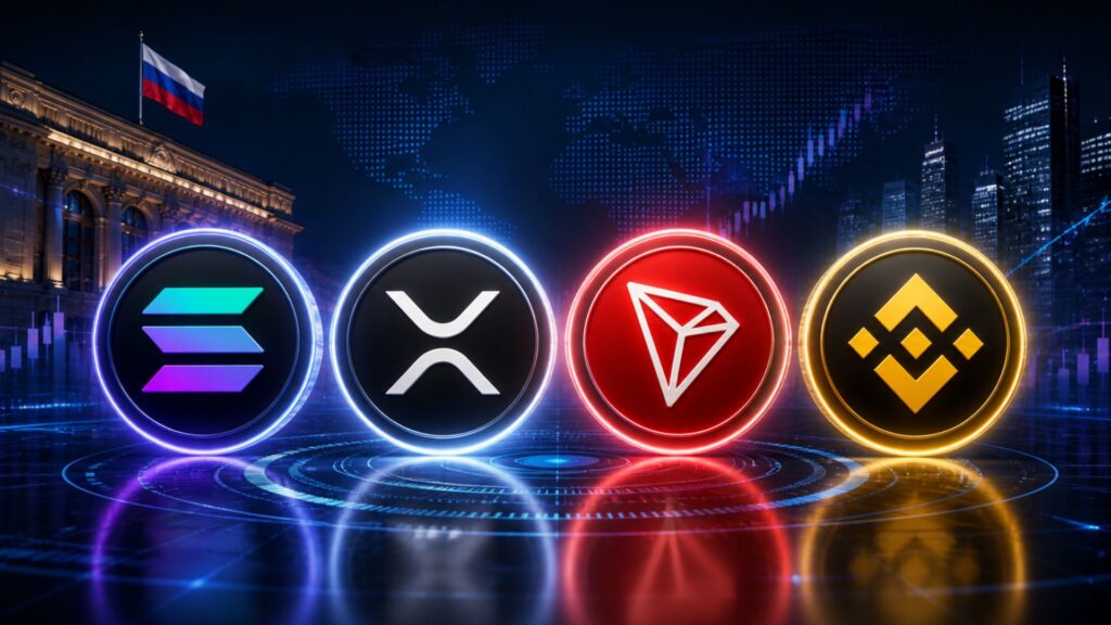 Crypto News: Russia’s Top Exchange Expands Crypto Index Push With SOL, XRP, TRX, BNB