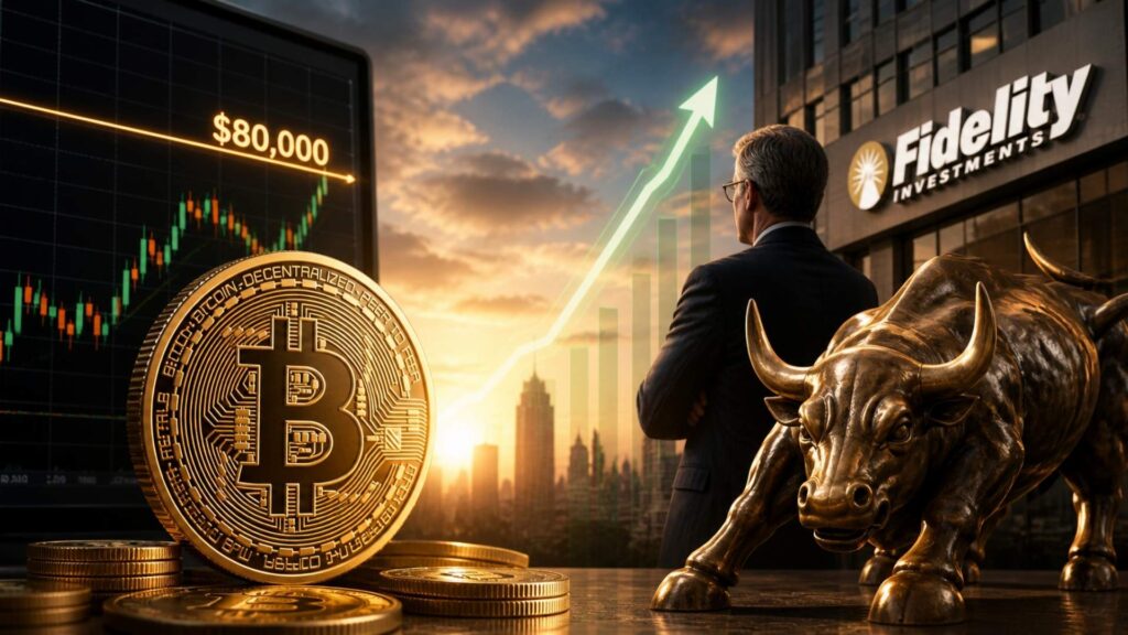 Bitcoin Price Tests $80K Resistance, Fidelity Executive Spot Next Bull Run