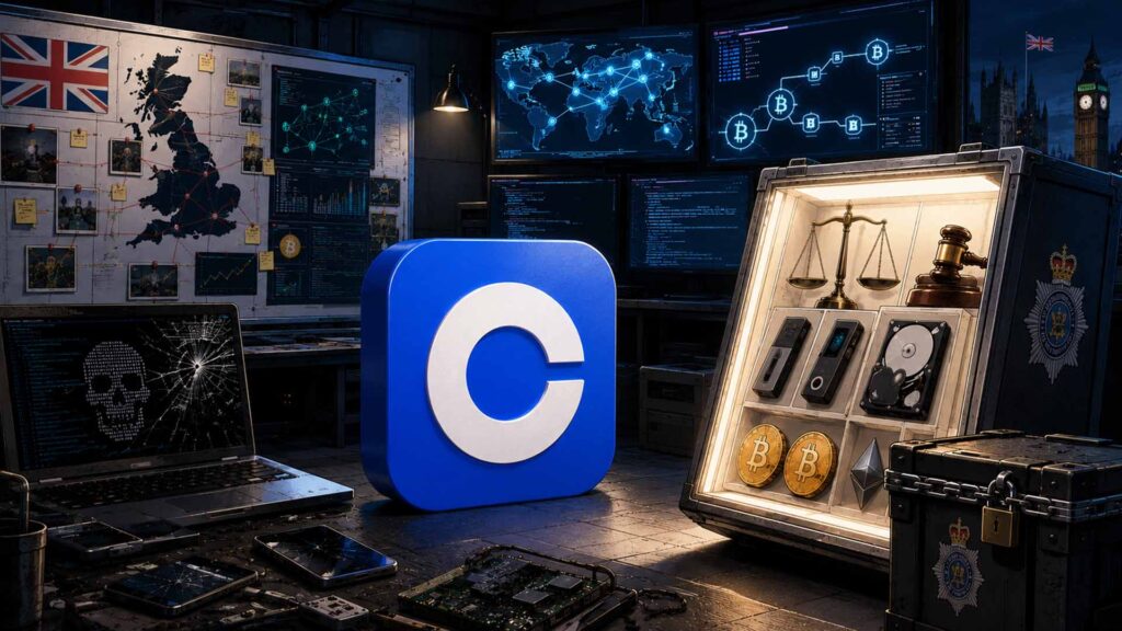 Coinbase deckt Rolle bei erfolgreicher Strafverfolgung in UK auf