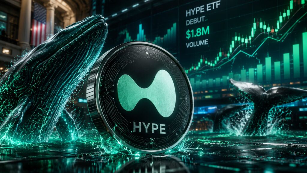 HYPE ETF Debut Draws $1.8M as Whales Rush to Hyperliquid Token