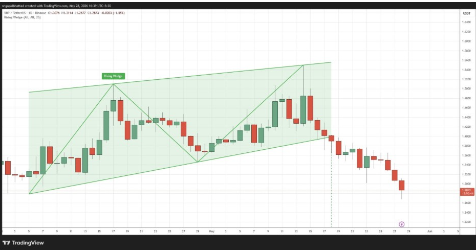 XRPUSDT Daily Chart | Source: Gopal, X